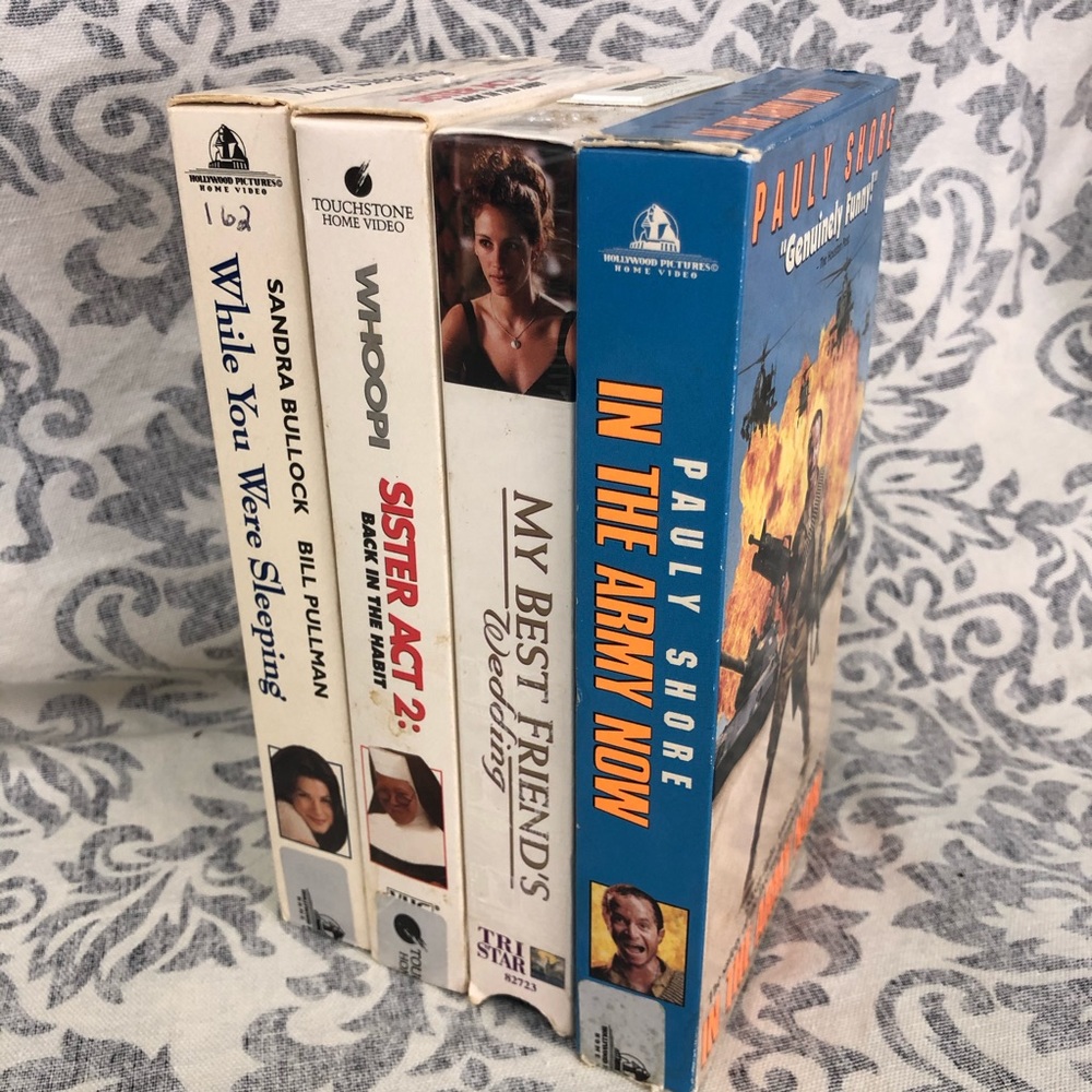 VHS 4 pack classic movies